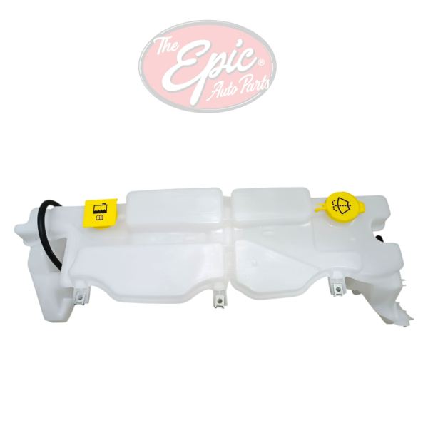 WASHER AND COOLANT RESERVOIR